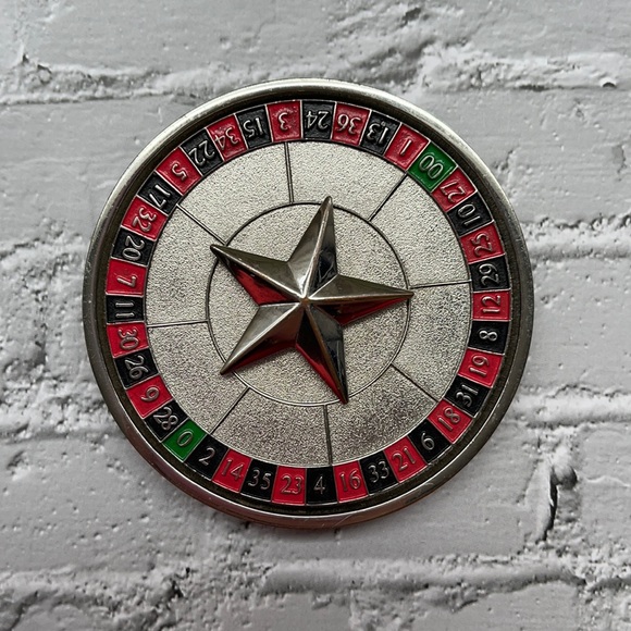 Accessories Unbranded Spinning Roulette Wheel Belt Buckle Poshmark